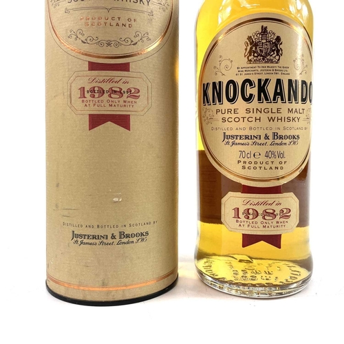 175 - Whisky - Knockando Pure Single Malt Scotch Whisky. Distilled in 1982, 70cl, 40% vol., in original ca... 