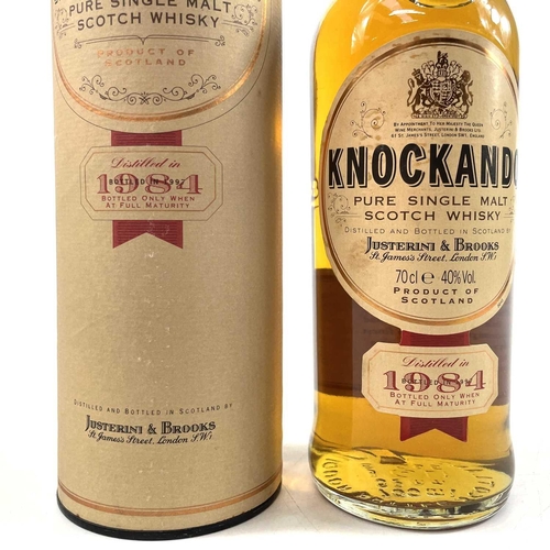 176 - Whisky - Knockando Pure Single Malt Scotch Whisky. Distilled in 1984, 70cl, 40% vol., in original ca... 