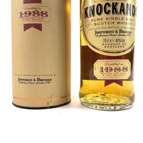 179 - Whisky - Knockando Pure Single Malt Scotch Whisky. Distilled in 1987, 70cl, 40% vol., in original ca... 