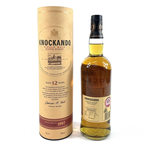 183 - Whisky - Knockando Pure Single Malt Scotch Whisky. Distilled in 1997, 70cl, 43% vol., in original ca... 