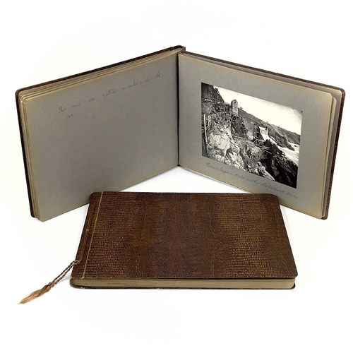 19 - Gibsons of Scilly, six albums of high quality original photographic prints. The matching set of hard... 