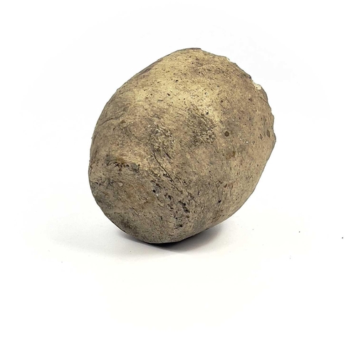 190 - An original old-time Cornish clay crucible. Height 6.25cm. This large collection of Cornish tin ingo... 