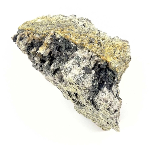 207 - Three large very good specimens of tin ore from Old Beam Mine, Bugle, St Austell, together with a ba... 