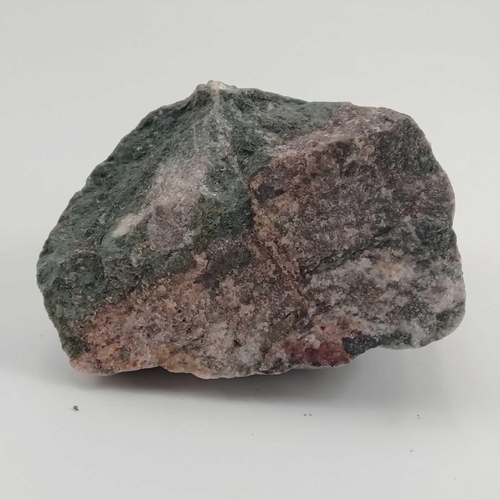 208 - A large broken alluvial cassiterite pebble, from Wheal Lushington. Rare location. 9.5cm x 7cm x 7cm ... 