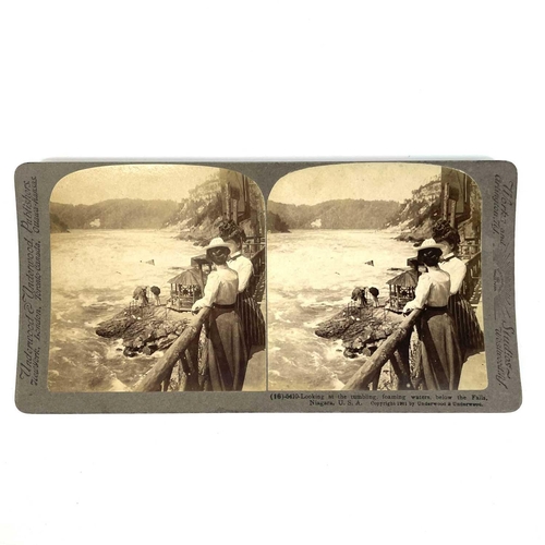 237 - Underwood & Underwood Stereoscope cards. Including Studies Through the Stereoscope in 2 vols, Studie... 