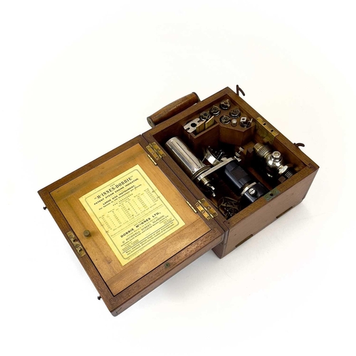 281 - The Mcinnes-Dobbie patent Steam Engine Indicator. In a fitted box.