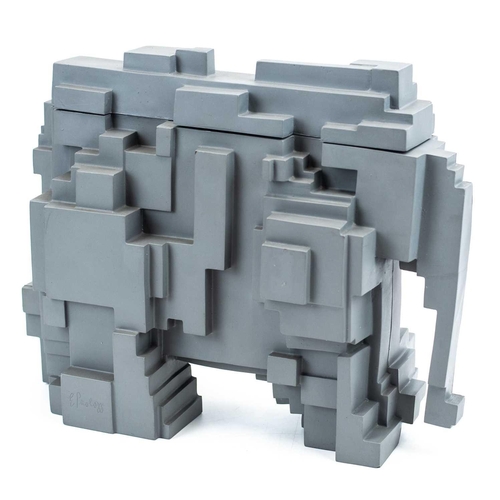 500 - Sir Eduardo Paolozzi (1924-2005) A moulded container 'Elephant' for Nairn Floors Ltd. Signed to the ... 