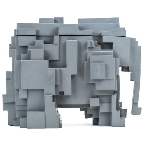 500 - Sir Eduardo Paolozzi (1924-2005) A moulded container 'Elephant' for Nairn Floors Ltd. Signed to the ... 