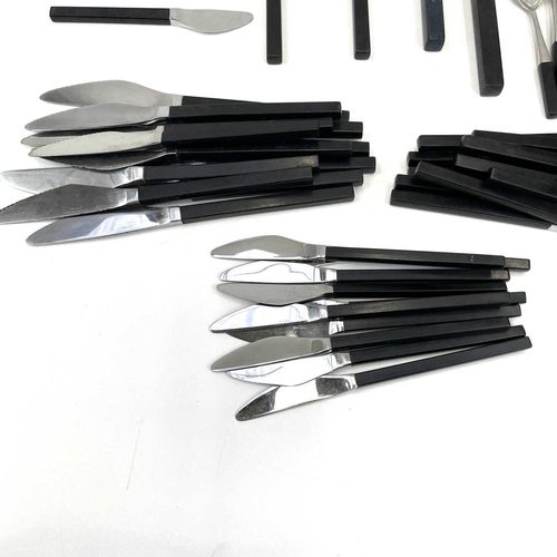 540 - A part DDKF Lundtofte cutlery set by Tias Eckhoff for Dansk Knivfabrik. Together with a set of A Mic... 