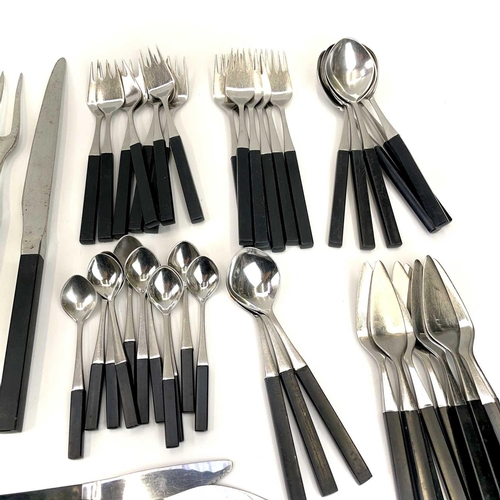 540 - A part DDKF Lundtofte cutlery set by Tias Eckhoff for Dansk Knivfabrik. Together with a set of A Mic... 