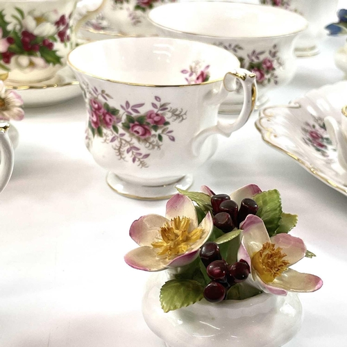 834 - Royal Albert Teaware. To include an 'Old Country Roses' tea set - six place settings - comprising si... 