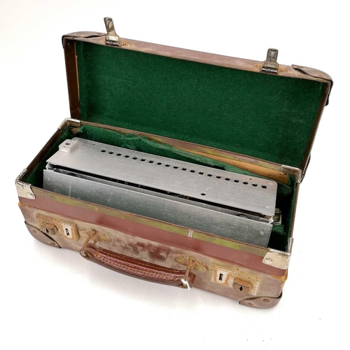 86 - A Perkins Brailler designed by David Abraham for Howe Press in original case. 1: Together with a V.L... 