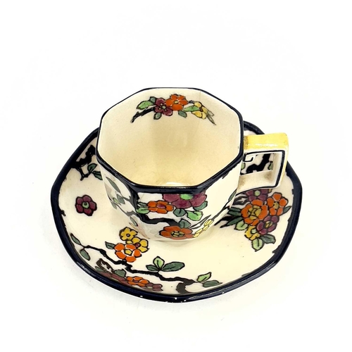 862 - A Royal Doulton Bridge set matchstick holder and ashtray. Length 13cm, together with Burleigh Ware w... 