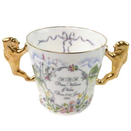 915 - A Paragon loving cup commemorating the marriage of the Prince of Wales and Lady Diana Spencer Height... 