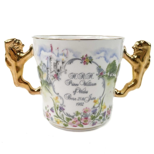 915 - A Paragon loving cup commemorating the marriage of the Prince of Wales and Lady Diana Spencer Height... 