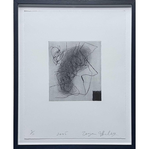 110 - Bryan ILLSLEY (1937) Two etchings from The Hoxton Suite, 2005 Each signed, dated 2005 and numbered 3... 