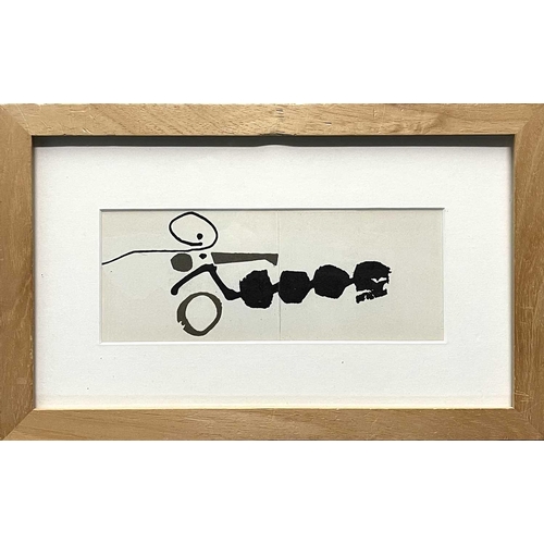 26 - Victor PASMORE (1908-1998) Christmas Card, 1988 Lithograph Signed 9 x 23cm