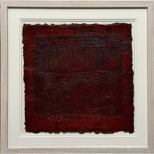 280 - Clive WILLIAMS (1944-2015) Ancient Timescape II Oil on Khadi paper, titled by the artist to verso, 3... 