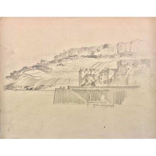 285 - Bernard NINNES (1899-1971) A collection of thirteen sketches of St Ives Pencil on paper, largest pie... 