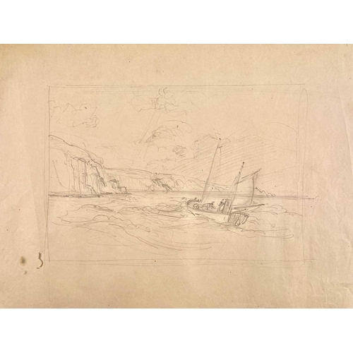 303 - Bernard NINNES (1899-1971) Various loose drawings and prints. Largest piece 58 x 39cm.