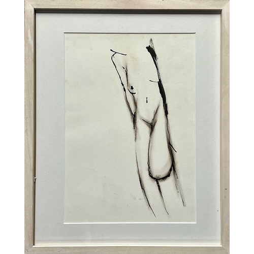 306 - Clive WILLIAMS (1944-2015) Reclining Nude Ink drawing, 28x40cm.