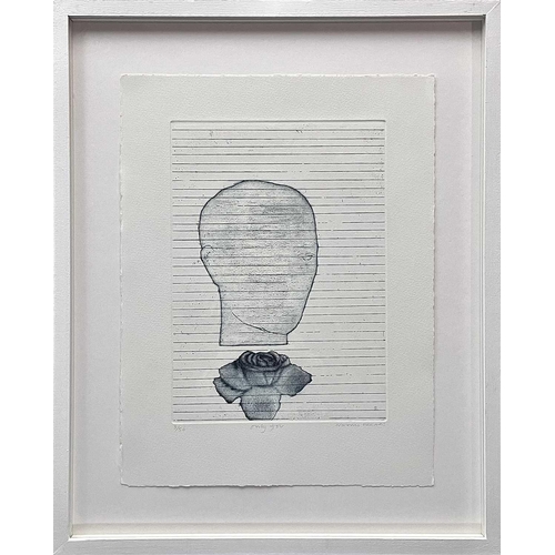 311 - Naomi FREARS (1963) Only You  Etching Signed and titled Numbered 3/50 Plate size 20 x 28 cm From the... 