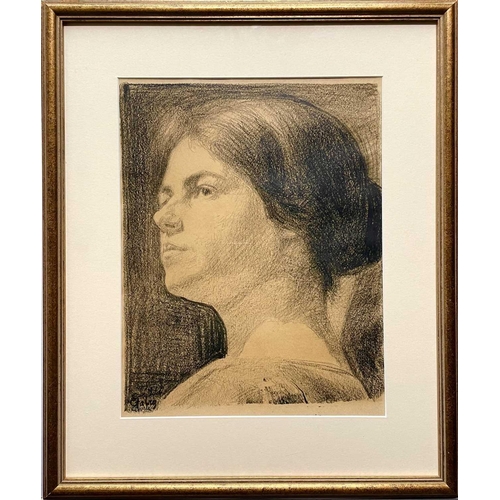 367 - Emile Barthelemy FABRY (1865-1966) Portrait of Miss Vera Bodilly Pastel on paper, signed and inscrib... 