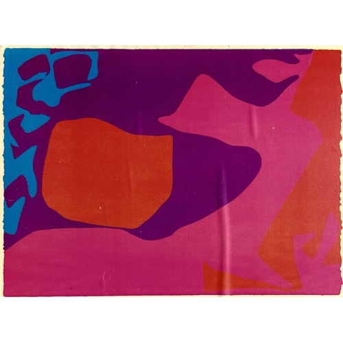 377 - Patrick HERON (1920-1999) January 1973: 19 (1973) Lithograph Signed in the print Paper size 23.5 x 3... 