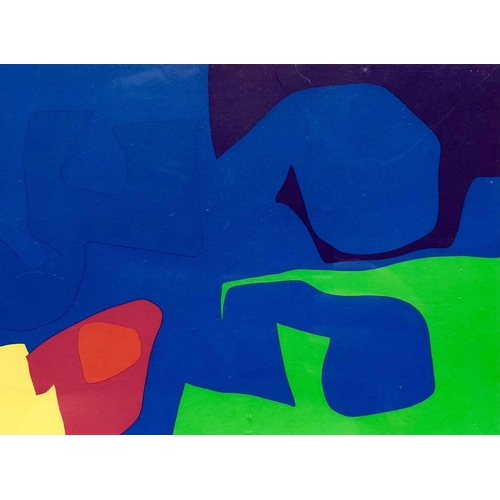 377 - Patrick HERON (1920-1999) January 1973: 19 (1973) Lithograph Signed in the print Paper size 23.5 x 3... 