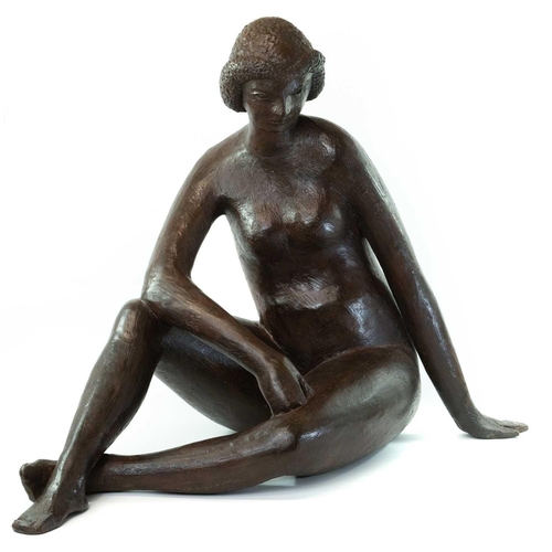 46 - Breon O'CASEY (1928-2011) Reclining Nude, 2001  Bronze Edition 1 of 3 Height 72 cm, length 98 cm, wi... 