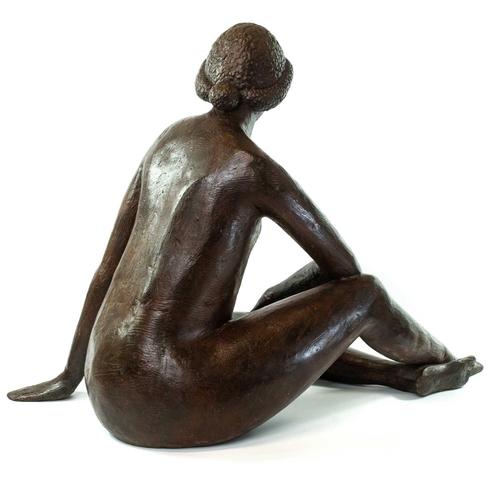 46 - Breon O'CASEY (1928-2011) Reclining Nude, 2001  Bronze Edition 1 of 3 Height 72 cm, length 98 cm, wi... 