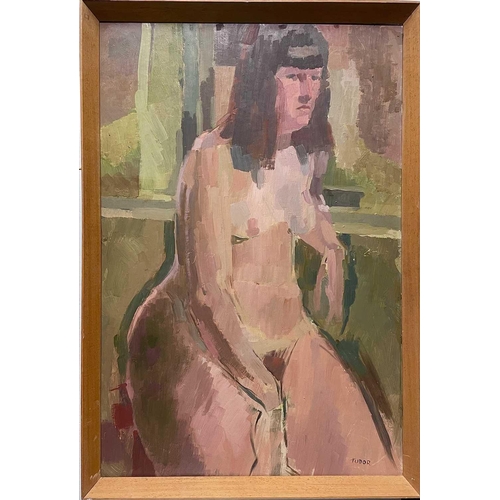 461 - William TUDOR (1920-1990) Girl by Window Oil on board, signed, 75 x 50cm. William Tudor was the Prin... 