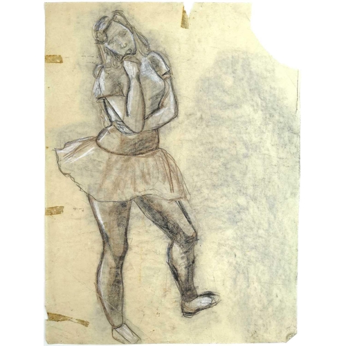 529 - Stella SHAWZIN (1923-2020) A collection of seven loose figurative and botanical works Mixed media, s... 