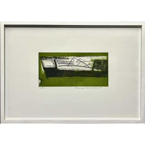 53 - Alexander MACKENZIE (1923-2002) Scrimshaw - Mary Rose, 2002 Etching and aquatint Signed and dated '0... 