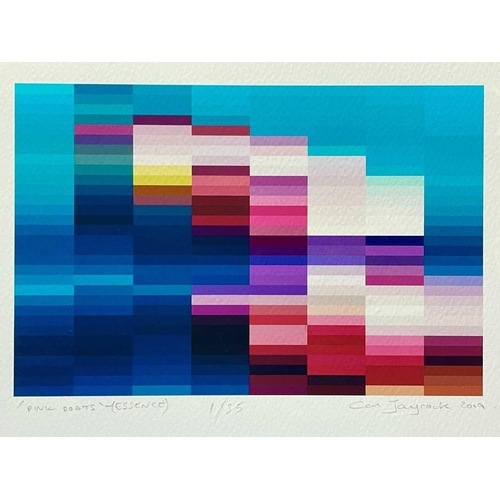 535 - Carl JAYCOCK (1963) Essence Prints HDX archival prints on watercolour paper, each signed and dated 2... 