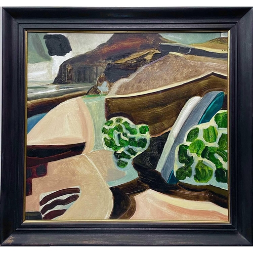 550 - David Ralph SIMPSON (1963) Parnham Estate Oil on board, signed, 69 x 73.5cm.