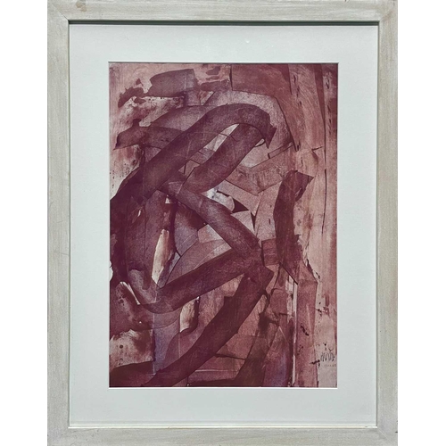 629 - Roy Turner DURRANT (1925-1998) Untitled Mixed media, signed and dated '64, 47.5 x 33.5cm