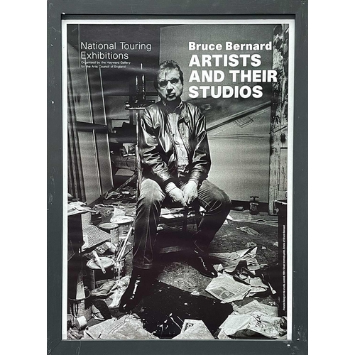 636 - Bruce Bernard - Artists And Their Studios (Francis Bacon) Poster From National Touring Exhibitions, ... 