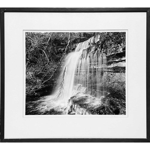 641 - Ander GUNN (XX-XXI) Waterfall Photograph, signed, dated '92 and numbered 8/20, 38 x 46cm.