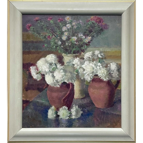 664 - Patricia Preece (1894–1966) and Dorothy Hepworth (1894–1978) Still Life Oil on panel, Labels to vers... 