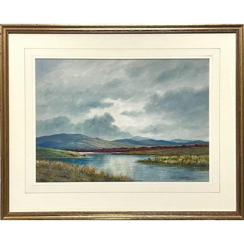 665 - Douglas ALEXANDER (1871-1945) Irish Landscape Watercolour, signed, 36 x 51cm.