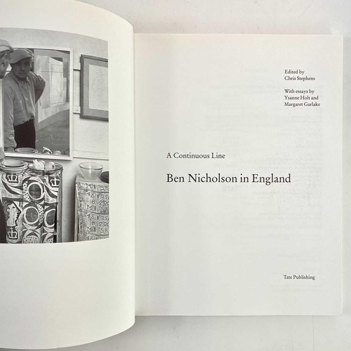 701 - Three publications. Ben Nicholson: A Continous Line. Published 2008 by Tate Publishing. Softcover. B... 