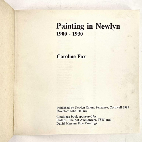 702 - Two publications. Artists of the Nelwyn School (1880-1900). Caroline Fox and Francis Greenacre. Newl... 