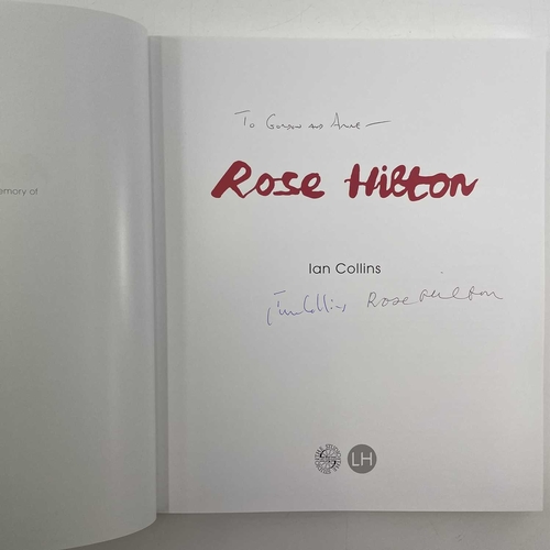 705 - Two publications. Rose Hilton. Ian Collins. Published 2016 by Lund Humphries. Hardback. Roger Hilton... 