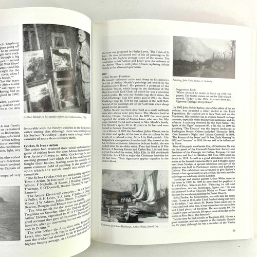 714 - St Ives 1883-1993: Portrait of an Art Colony. Marion Whybrow, introduction by David Brown Published ... 