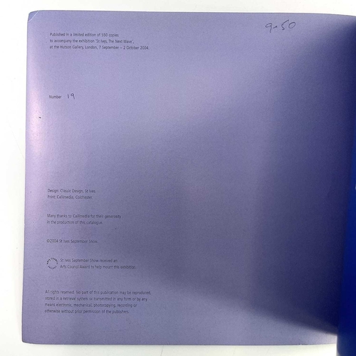 723 - Five publications. Ben Nicholson. Exhibition catalogue. Gimpel Fils. John Wells, Alex Mackenzie and ... 