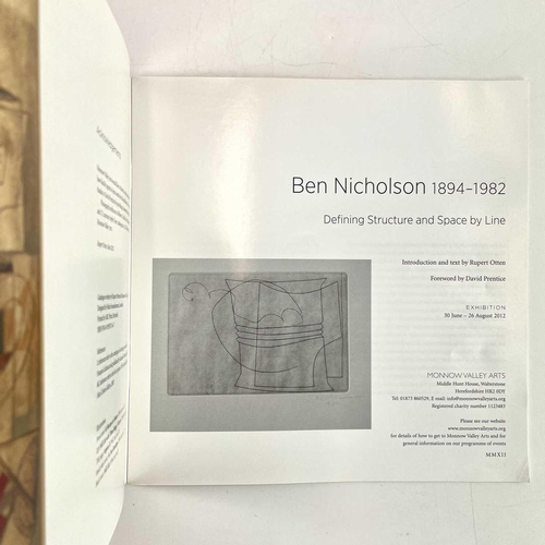 726 - Three publications. Ben Nicholson: New Works. Exhibiton catalogue Marlborough Fine Art London 1968. ... 