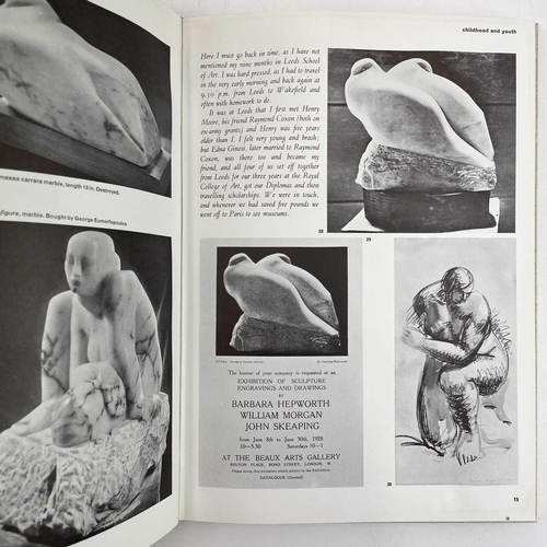 728 - 'Barbara Hepworth - A Pictorial Autobiography' Hardback, first edition, published by Adams & Dart Lo... 