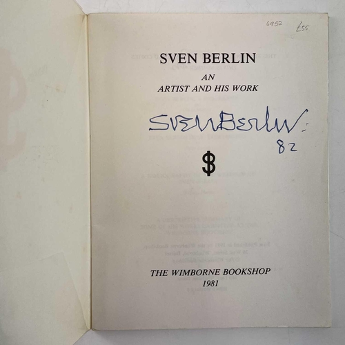 734 - Six publications Sven Berlin: An Artist and His Work. The Wimborne Bookshop. Exhibition catalogue 19... 