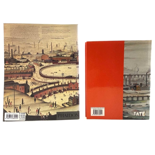 740 - Two publications. Lowry and The Painting of Modern Life. T.J. Clark and Anne M. Wagner. Published 20... 